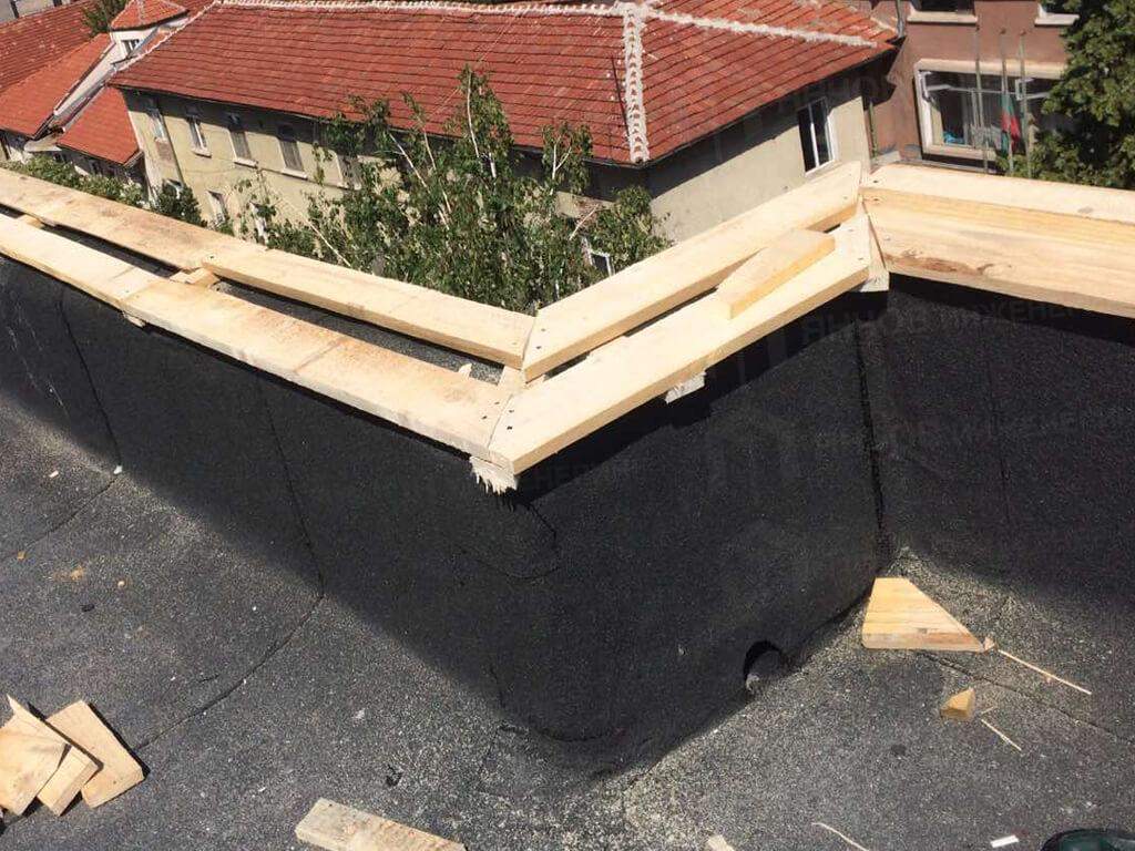 Хидроизолация на плосък покрив