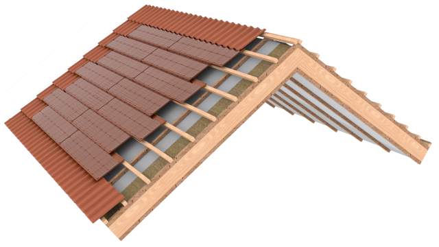 Ремонт и цялостно изграждане на нови покриви в град Велико Търново. 