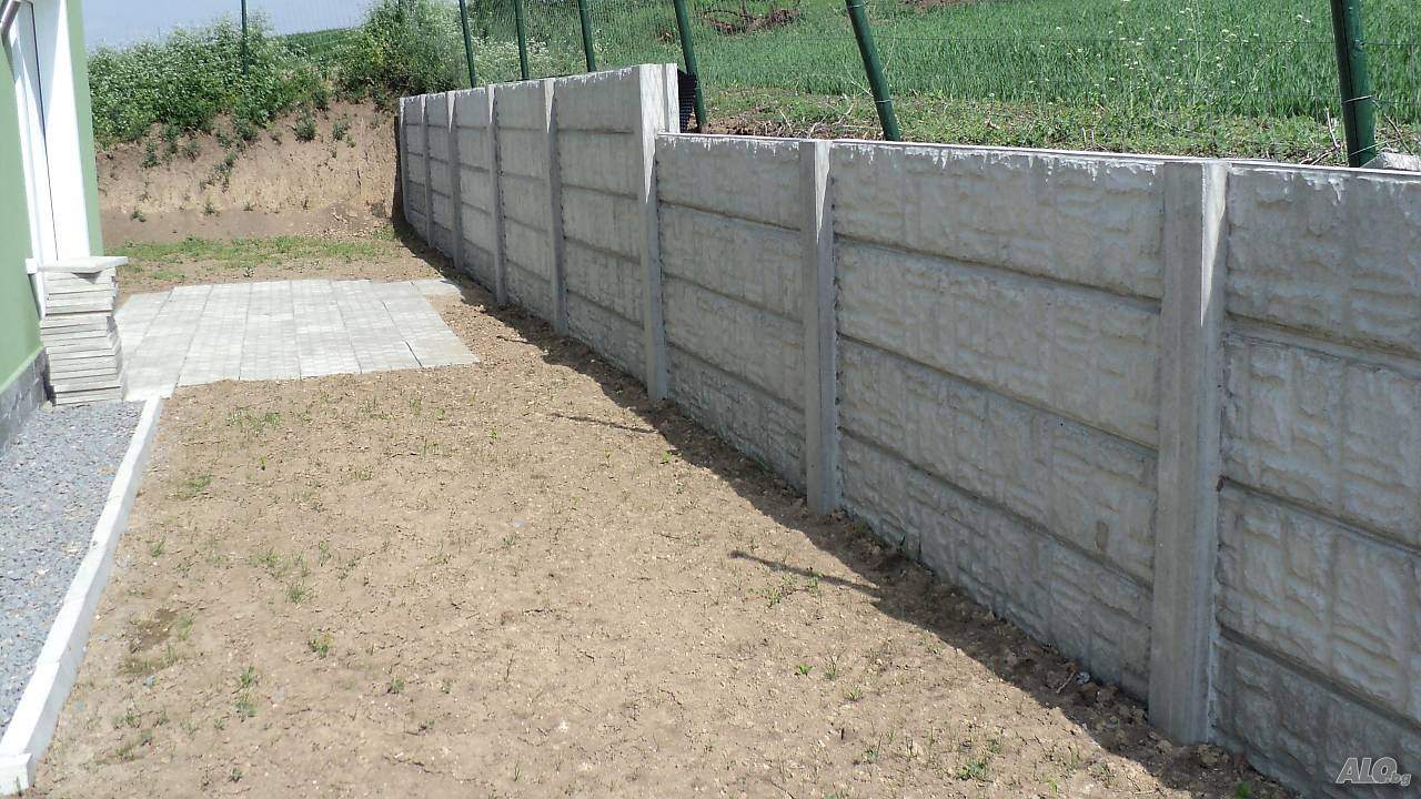 Подпорни стени,  бетонни подпорни стени,  сегментни стени Русе